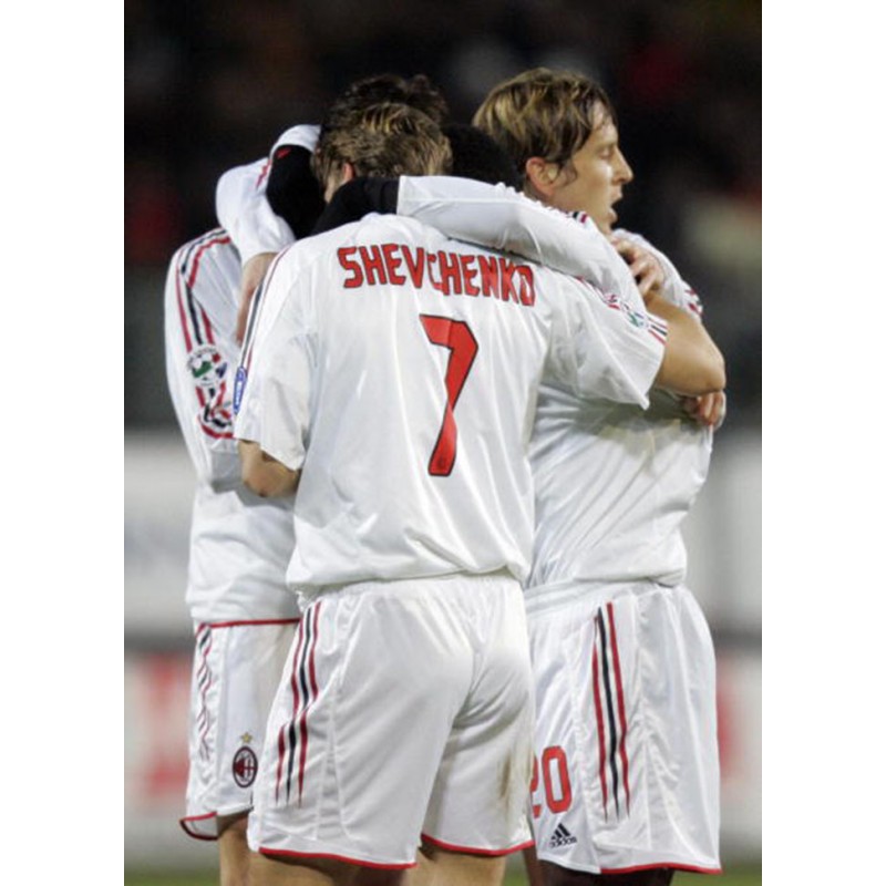 AC Milan 2004-2007 Shevchenko #7 Awaykit Nameset Printing